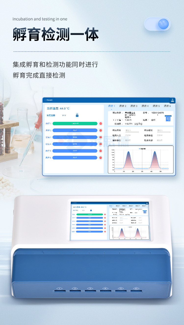 多通道糧食重金屬檢測(cè)儀
