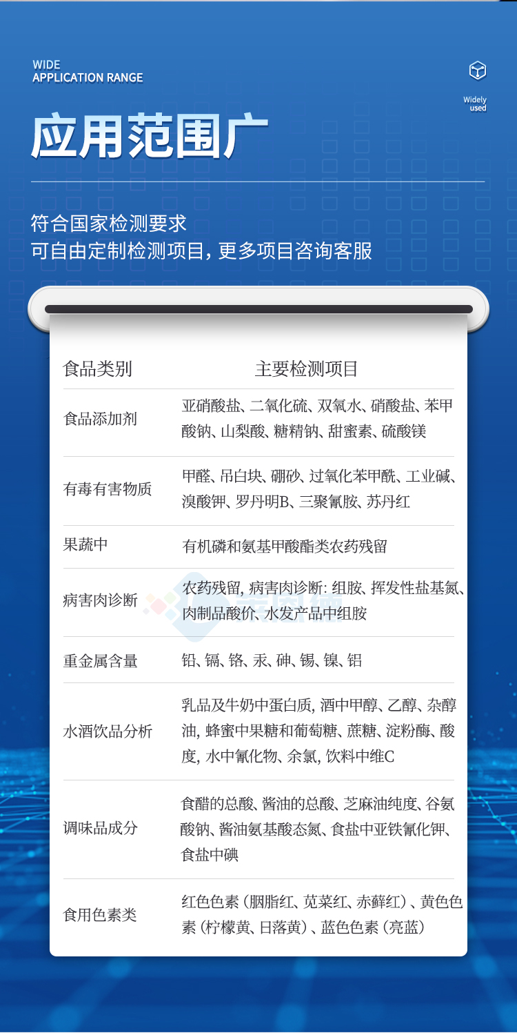 多功能食品安全檢測(cè)儀